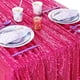 thumbnail image 3 of Mantel QueenDream con lentejuelas rosa intenso 152 x 260 cm, 3 of 6