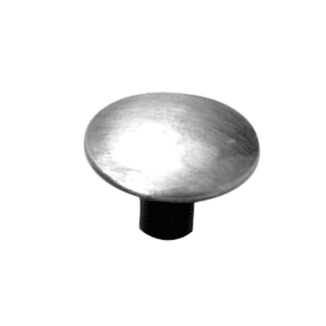 Forged Iron 1" Cabinet Knob - Smooth Iron