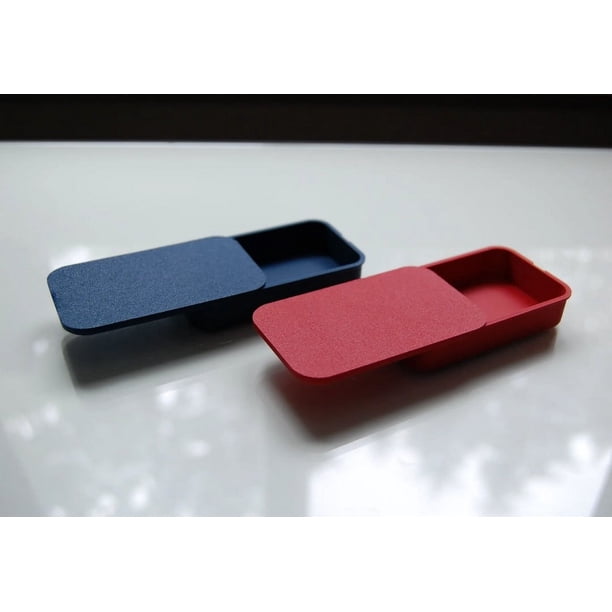 Mini organizador de cajas de almacenamiento | Contenedor de almacenamiento compacto duradero de plástico para oficina en casa | Pequeño soporte para accesorios | Caja multiusos versátil | Diseño que