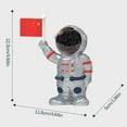 thumbnail image 4 of Fridja Solar Astronaut Car Ornaments Beckoning Astronaut Doll Car Center Console Ornaments, 4 of 5