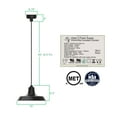 thumbnail image 2 of 16" Vintage Pendant Barn Light in Black, 2 of 4
