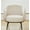 Beige, variant on US Pride Furniture Luxury and Elegance Modern Channel Chair with Velvet Fabric Material and Thin Metal Legs Beige