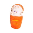 thumbnail image 1 of Juguete de Peluche Kawaii de Gato y Conejo Taiyaki, Muñeco de Animal de Peluche, Personaje de Anime Gato Escondido en Bolsa Cojín Ferry Peluche Animal Almohada de Peluche, 1 of 4