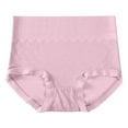 thumbnail image 3 of Bxsruta Women's Plus Size Seamless & No Roll Mid-Rise Briefs, Breathable Comfort Fit Waist & Hip Lift Underwear for Everyday Wear, 3 of 8
