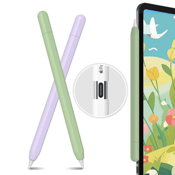 Estuche de silicona para Apple Pencil AHASTLE 2023 con agarre antideslizante