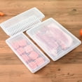 thumbnail image 6 of LEORX Fridge Containers for Food Storage Stackable Plastic for Household Users 1Pcs, 6 of 8