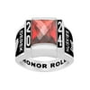Order Now for 2025 Graduation, Freestyle Class Rings Men's Deco Birthstone Class Ring, Celebrium