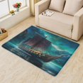 thumbnail image 2 of 4x5 Nautical Rugs for Bedroom Living Room, Fantasy Boy Area Rug for Home Decor, Soft Machine Washable Non Slip Low Pile Indoor Carpet DTSX1053, 2 of 7