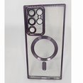 thumbnail image 2 of Funda transparente de lujo con Magfase para Samsung Galaxy S22, 2 of 3
