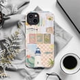 thumbnail image 6 of Vintage Lighthouse & Surfboard Collage Phone Case, Summer Beach Aesthetic for iPhone 17 16 15 14 13 12 11 Pro Plus Mini, 6 of 6