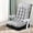 A4, variant on Chair Cushion with Back Support, Integrated Seat Cushion with Soft Padding, Comfortable Chair Pad for Office Dining Living Room Seating