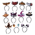 thumbnail image 2 of Diademas De Fiesta, Diademas De Halloween Colores Vivos No Tóxicos Seguros Peso Ligero 11 Piezas Para Fiesta ANGGREK Otros, 2 of 8