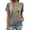Gray Heart, variant on MOSHU Womens T-shirts Round Neck Shirts for Women Short Sleeve Loose Graphic Tees