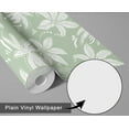 thumbnail image 6 of S4Sassy Peel & Stick Vinyl Wallpaper, Chic Retro Leaf Wallpaper Contact Paper Waterproof - Green, 25"x240", Removable Wall Covering for Home Decor in Bedrooms & Living Areas, Renter Spaces, Cabinets, 6 of 9