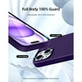 thumbnail image 2 of Compatible with iPhone 15 Plus Case, Liquid Silicone Slim Shockproof Protective Phone Case for iPhone 15 Plus 6.7 inch[Microfiber Lining]. (Dark Purple), 2 of 12