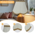 thumbnail image 4 of Pantalla de lámpara de mesa Pantalla decorativa Moda Versátil Decoración del hogar Compacta Luz Blanco, 4 of 9