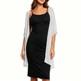 thumbnail image 6 of Zynoxe Womens Chiffon Shawl Lightweight Solid Color Shawls and Wraps for Evening Dresses and Formal Events, 6 of 8