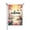 Style 11, variant on Spring Garden Flag welcome for Outside A Red Bird Sitting On A Branch With Pink Flowers And A Birdhouse.12×18 In Double Yard Flag Outdoor Farmhouse Decoration Home Festival