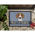 thumbnail image 3 of Carolines Treasures BB1425JMAT Beagle Welcome Tapis Intérieur & Extérieur - 24 x 36 Po., 3 of 4
