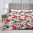 thumbnail image 4 of Kll Fleece Blanket Plush Throw Blanket Roosters,Soft Fuzzy Cozy Flannel Blanket For Couch Sofa Bed.(50"X40"), 4 of 9
