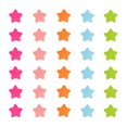 thumbnail image 1 of 120 pegatinas magnéticas de estrellas de 4 cm para pizarra, para refrigerador, para carreras infantiles (color aleatorio), 1 of 7