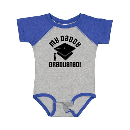 

Inktastic My Daddy Graduated College Graduate Gift Baby Boy or Baby Girl Bodysuit