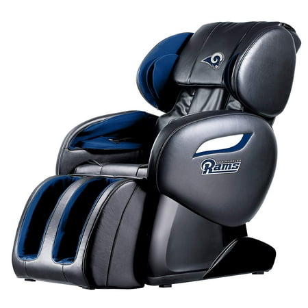 NFL Los Angeles Ram Electric Full Body Shiatsu Massage Chair Foot Roller Zero Gravity (Best Massage Places In Los Angeles)
