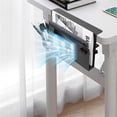 thumbnail image 2 of Desk Side Storage,no Drill Under Desk Cable Management Tray,clamp On Side Desk Organizer,under Desk Storage For Office A, 2 of 5