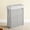 Cloud White, variant on LEDREM 14.5-Gallon Slim Laundry Hamper with Lid, Rattan Clothes Basket with Removable Liner & Handles, Foldable, Space-Saving, Cloud White