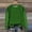 Green women's sweatshirt long sleeve a1, variant on Aaihamo Women's Fall Winter Sweatshirt Long Sleeve Round Neck Solid Polka Dot Casual Loose Fit Pullover Basic Tops Daily Wear Work Office, Dark Gray M
