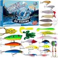 thumbnail image 1 of Christmas 2024 Fishing Advent Calendar - Fishing Lures Set, Fishing Equipment for Adults Men Boys, Fishing Accessories (24 pcs), 1 of 1