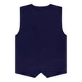 thumbnail image 5 of iiniim Kids Girls Volunteer Safety Vest Button Up Open Front Waistcoat Sleeveless Activities Shirt Tops Navy Blue M, 5 of 7