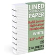 thumbnail image 1 of Recambio papel rayado Sort Out My Life discbound 250 hojas 5.5 x 8.5 100 GSM junior 8 discos, 1 of 3