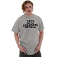 thumbnail image 3 of Grandpa Knows Everything Grandfather Men's Big & Tall Crewneck Graphic Tee Brisco Brands 2X, 3 of 4