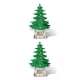thumbnail image 3 of Bearachild Árbol de Navidad de , fiesta, decoración de Navidad Artificial, decoración con pilas, juego de adornos de regalo de ambiente Verde 2Conjunto, 3 of 6