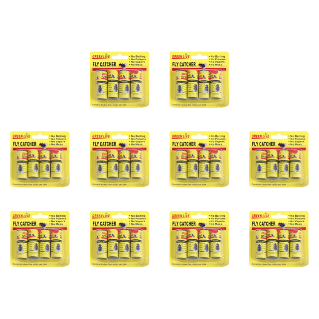 Tiras para moscas adhesivo fuerte trampa para moscas de la fruta para casa cocina amarillo