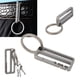 thumbnail image 5 of Clip De Cinturón De Metal, Artesanía Fina Clip De Cinturón De Aleación De Titanio Ligero En Peso Material De Aleación De Titanio Fácil De Transportar Para Amigos Para ANGGREK Una sola capa, 5 of 8