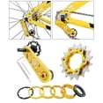 thumbnail image 3 of Cassette de velocidad única para bicicleta ligera, convertidor, tensor de cadena de bicicleta, Dorado 16T Zulema Tensor de cadena de bicicleta, 3 of 8