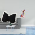 thumbnail image 2 of Lindo cojín de lazo con forma de lazo, figura decorativa, estatua de perro, decoración de artesanal, adorno de resina resistente, adecuado par, 2 of 8