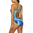 thumbnail image 6 of Charmo Women's Printed Athletic One Piece Swimsuit Sports Swimwear Training Suit, 6 of 6