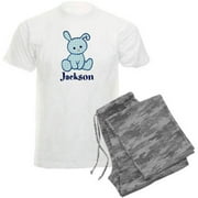 Cafepress Personalized Easter Blue Bunny