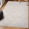 thumbnail image 5 of JONATHAN Y SANDSTONE 8 x 10 Area Rug, Thea Geometric Checkerboard - White/Cream, SND103B-8, 5 of 12