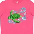 thumbnail image 4 of Inktastic Sea Turtle Swimming Youth T-Shirt, 4 of 5