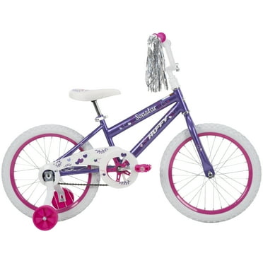 Huffy 18" Sea Star Kids' Bike, Fits Riders 3'5" - 4'1", Purple, Child, Girl's
