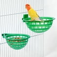 thumbnail image 6 of Durable Chew Proof Bird Bed for Small Birds Pet Easy to Clean Detachable Breeding Hut for Finches and Parrots, 6 of 8