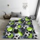 thumbnail image 5 of Balery Football Manta de Felpa Suave y Acogedora – Cobija de Franela Aterciopelada para Cama, Lavable y Cálida para Sofá, Mascotas, Transpirable-40"x30", 5 of 7