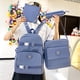 thumbnail image 1 of Xihbxyly Mochila de Lona de Gran Capacidad, Correas de Hombro Ergonómicas y Cómodas, Incluye Estuche y Bolsa de Apoyo Escolar, Ideal para Estudiantes, Tamaño 43 X 31 X 13 Cm., 1 of 4