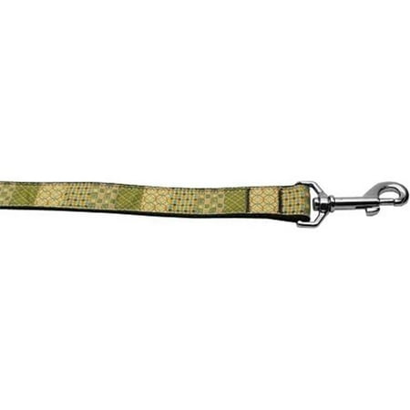 Beige Chaos 1 inch wide 4ft long Leash