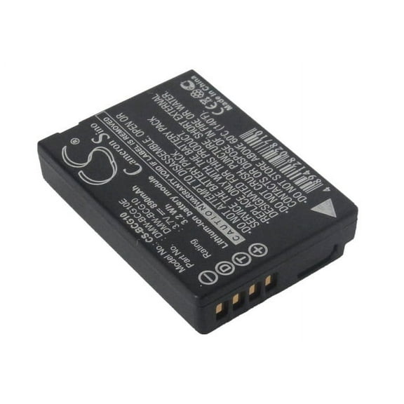 890mAh DMW-BCG10GK DMW-BCG10PP DMW-BCG10 DMW-BCG10E Battery for Panasonic Lumix DMC-ZS3R Lumix DMC-TZ18K