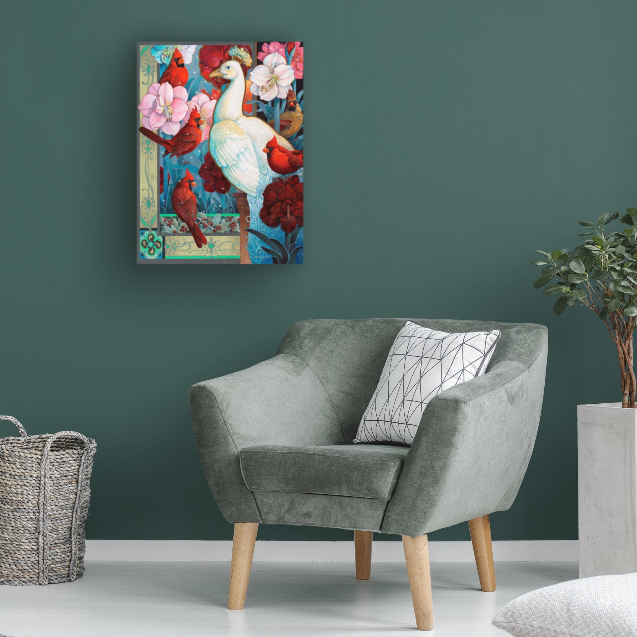Canvas Wall Art - David Galchutt 'The Coming of Winter' Wall Art for Living Room, Bedroom, or Office Décor by Trademark Fine Art - 18 x 24 Inches